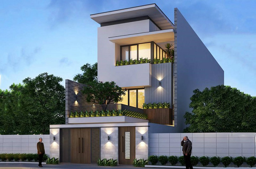 Mẫu nhà phố đẹp (+99 ý tưởng) thiết kế nhà phố mới nhất